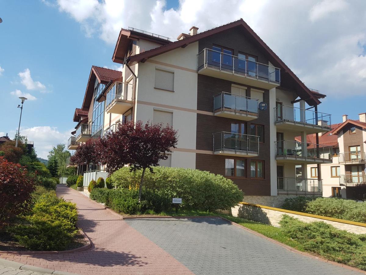 Prestige Park Apartament Mini Z Parkingiem Krynica Zdroj Buitenkant foto